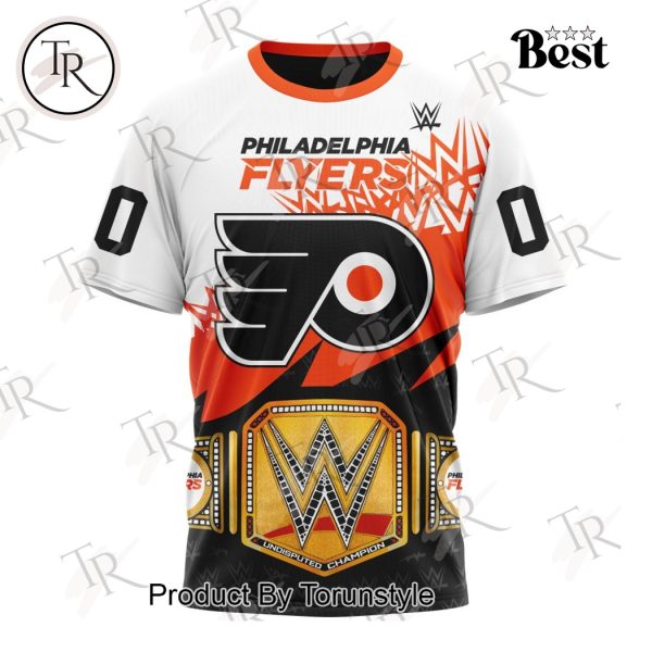 NHL Philadelphia Flyers Special WWE Design Hoodie