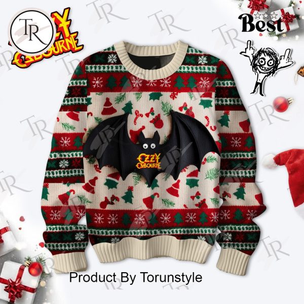 Ozzy Ozbourne Christmas Sweater