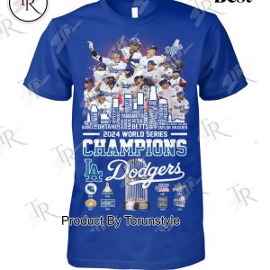 MLB Los Angles Dodgers 2024 World Series Champions T-Shirt