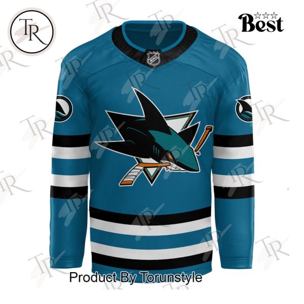 San Jose Sharks X Hello Kitty White Jersey 2024