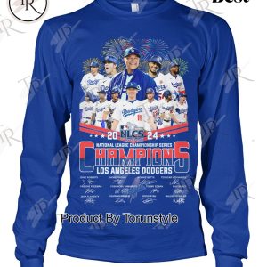 Los Angeles Dodgers 2024 National League Championship Series Champions T-Shirt