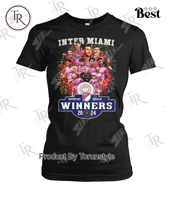 Inter Miami Supporters’ Shield Winners 2024 T-Shirt