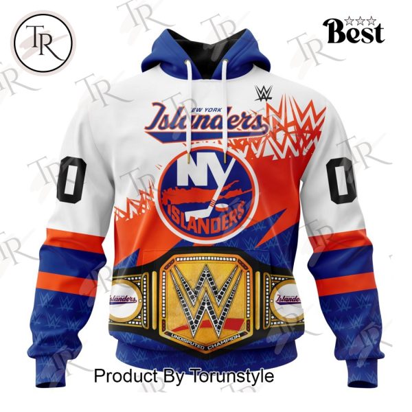 NHL New York Islanders Special WWE Design Hoodie