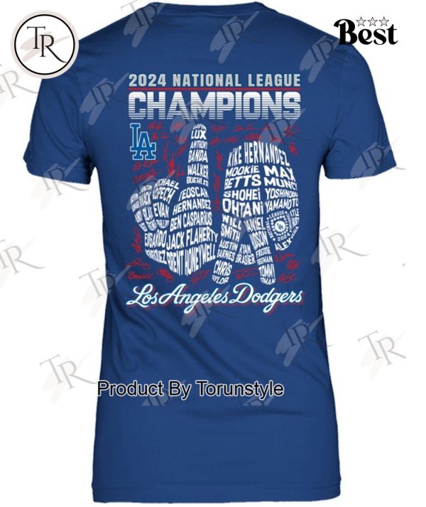 World Series 2024 National Champions Los Angeles Dodgers T-Shirt