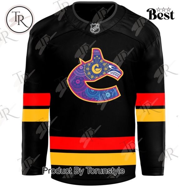 Vancouver Canucks Diwali Night Hockey Jersey