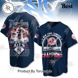 New York Yankees 2024 American League Champions Baseball Jersey