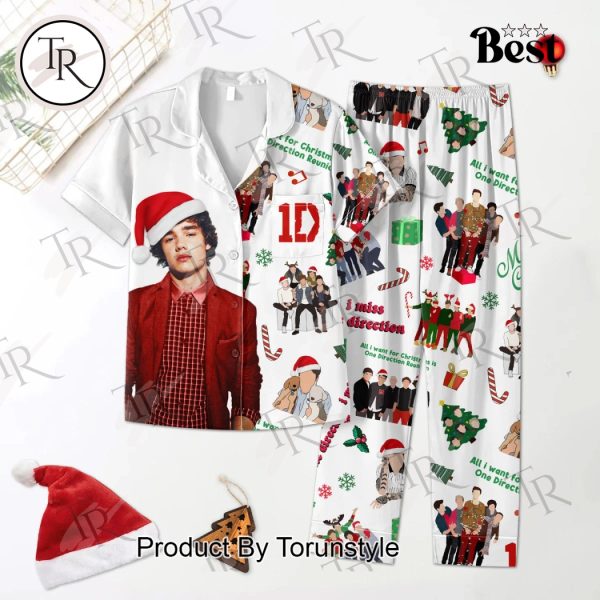 All I Want For Christmas Is One Direction Pajamas Set