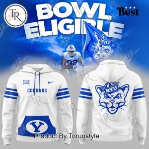 BYU Cougars Bowl Eligible Hoodie, Longpants, Cap – White