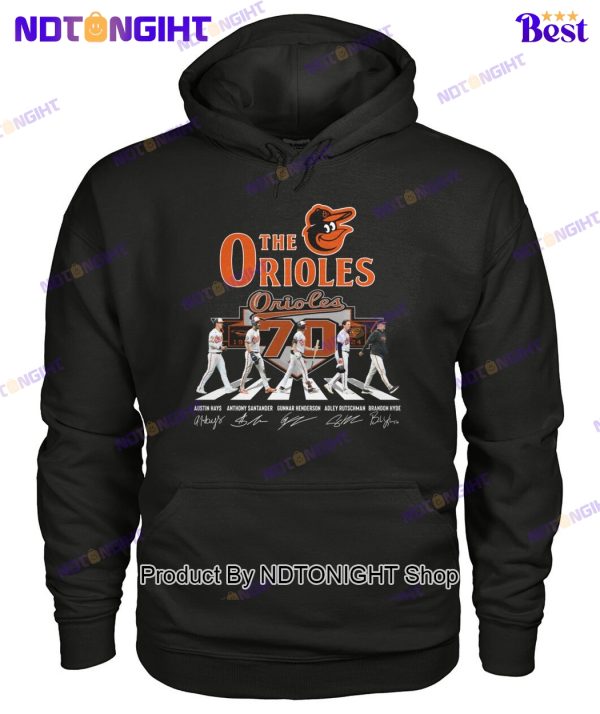 Baltimore Orioles 70th Anniversary 1954-2024 Unisex T-Shirt