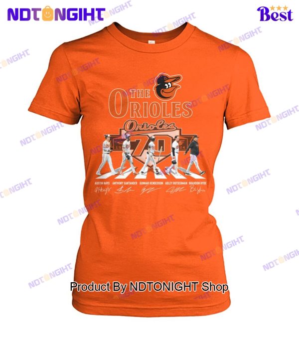 Baltimore Orioles 70th Anniversary 1954-2024 Unisex T-Shirt