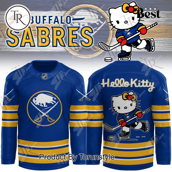 Buffalo Sabres X Hello Kitty White Jersey 2024