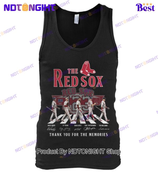 Boston Red Sox 123th Anniversary Thank You For The Memories Unisex T-Shirt