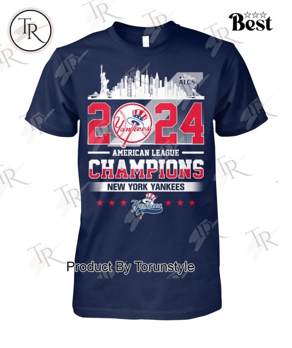 2024 American League Champions New York Yankees T-Shirt