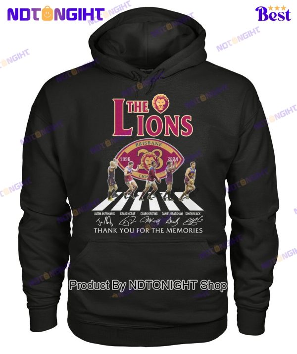 Brisbane Lions 28th Anniversary Thank You For The Memories Unisex T-Shirt