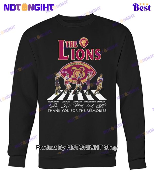 Brisbane Lions 28th Anniversary Thank You For The Memories Unisex T-Shirt