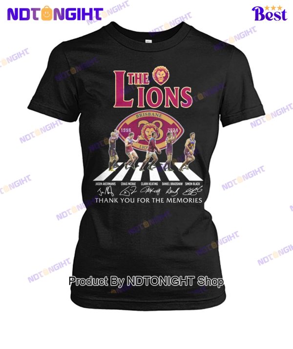 Brisbane Lions 28th Anniversary Thank You For The Memories Unisex T-Shirt