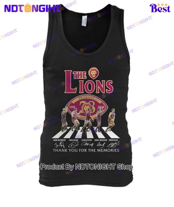 Brisbane Lions 28th Anniversary Thank You For The Memories Unisex T-Shirt