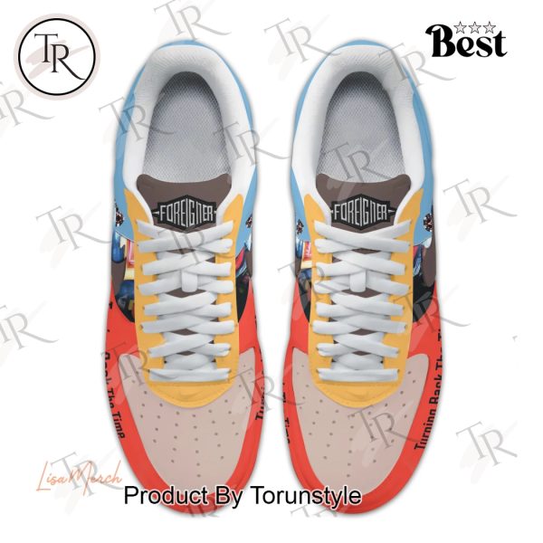 Foreigner Turning Back The Time Air Force 1 Sneakers