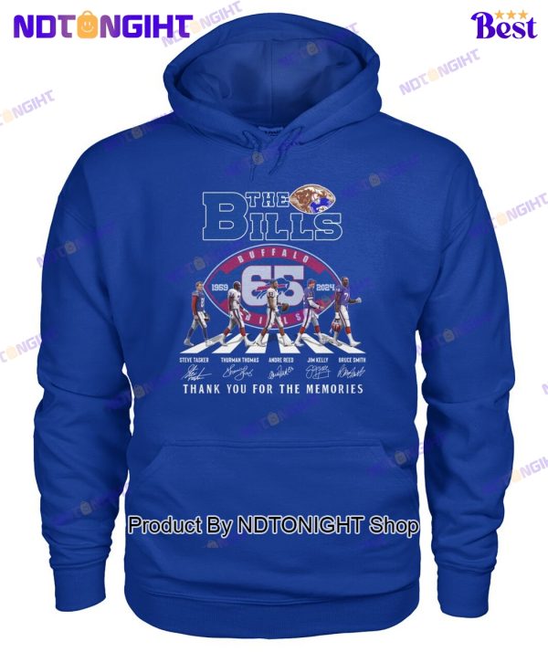 Buffalo Bills 65th Anniversary Thank You For The Memories Unisex T-Shirt