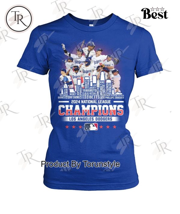 MLB Los Angeles Dodgers NLCS Champions 2024 T-Shirt