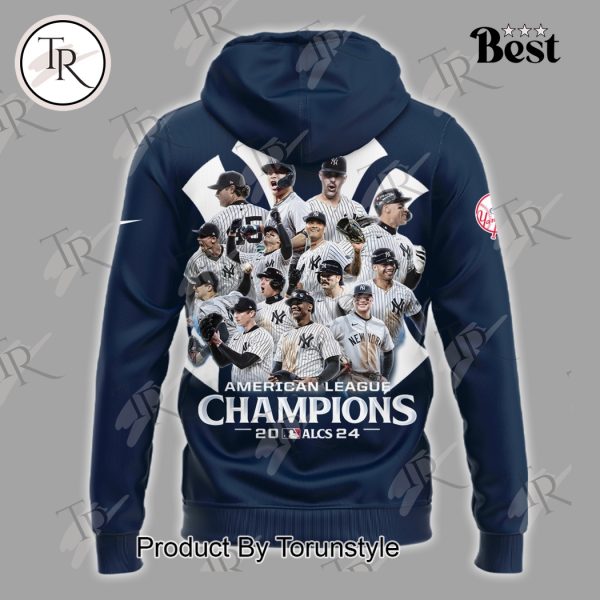 New York Yankees American League Champions 2024 Hoodie, Longpants, Cap