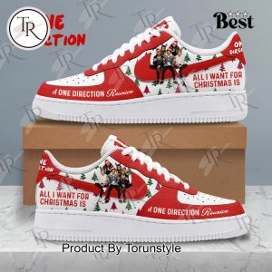 All I Want For Christmas Is One Direction Air Force 1 Sneakers