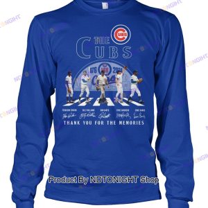 Chicago Cubs 148th Anniversary Thank You For The Memories Unisex T-Shirt