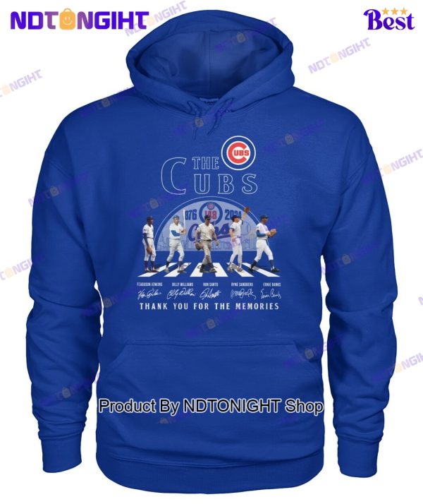 Chicago Cubs 148th Anniversary Thank You For The Memories Unisex T-Shirt