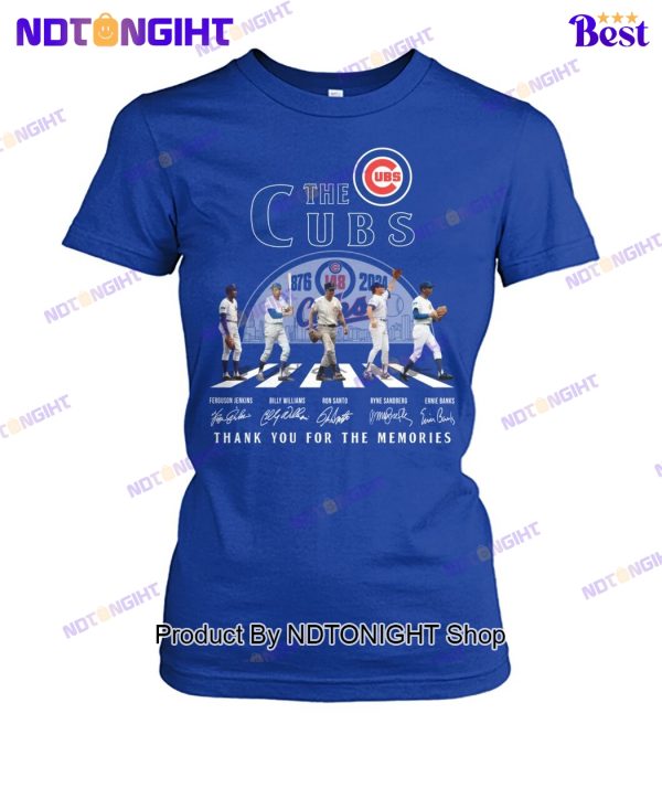 Chicago Cubs 148th Anniversary Thank You For The Memories Unisex T-Shirt