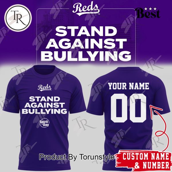 Cincinnati Reds Stand Against Bullying T-Shirt