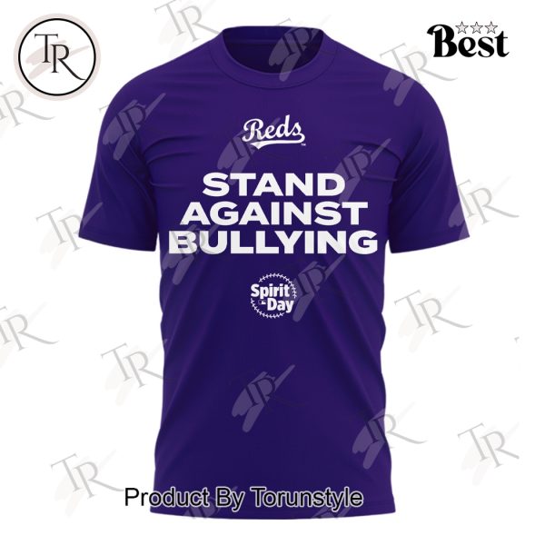 Cincinnati Reds Stand Against Bullying T-Shirt