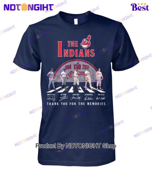 Cleveland Guardians 130th Anniversary Thank You For The Memories Unisex T-Shirt