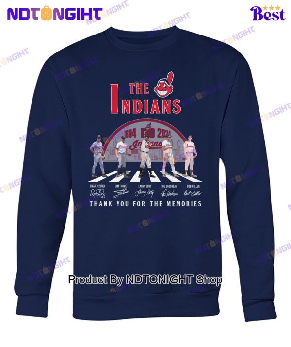 Cleveland Guardians 130th Anniversary Thank You For The Memories Unisex T-Shirt