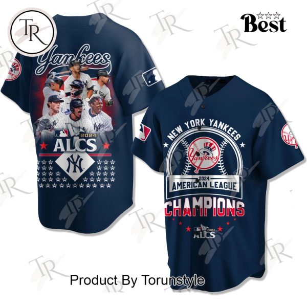 New York Yankees 2024 American League Champions Baseball Jersey