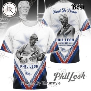 Rest In Peace Phil Lesh 1940-2024 Thank You For The Memories Hoodie