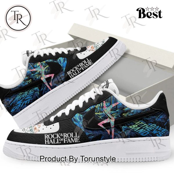 Dave Matthews Band Rock & Roll Hall Of Fame Air Force 1 Sneakers