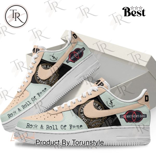 Dave Matthews Band Rock & Roll Of Fame Air Force 1 Sneakers