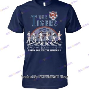 Detroit Tigers 130th Anniversary Thank You For The Memories Unisex T-Shirt