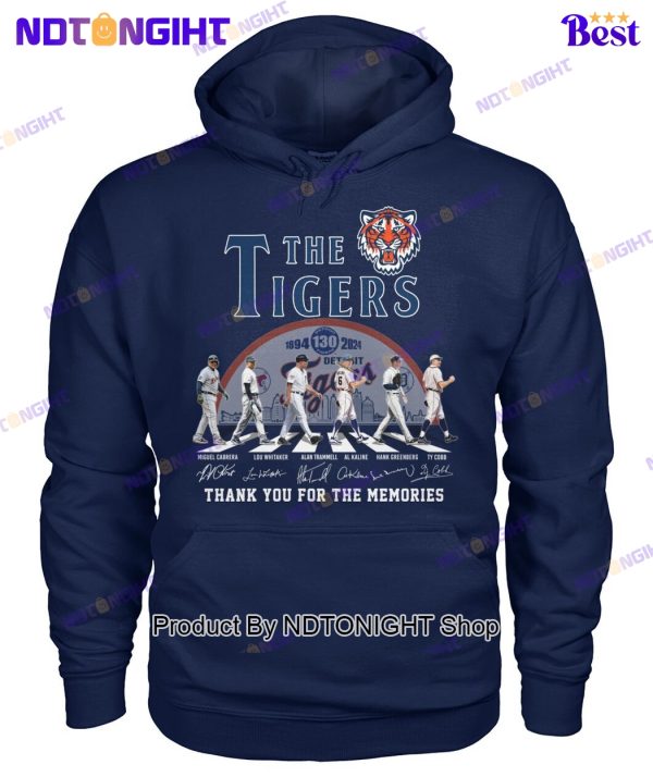 Detroit Tigers 130th Anniversary Thank You For The Memories Unisex T-Shirt