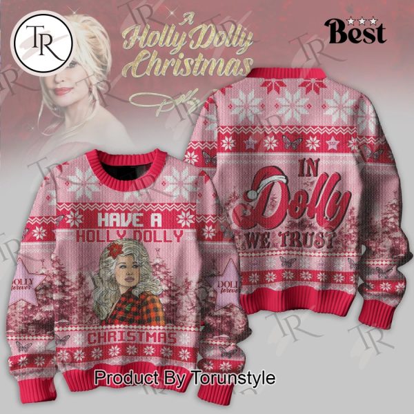 Dolly Parton Holly Dolly Christmas Sweater