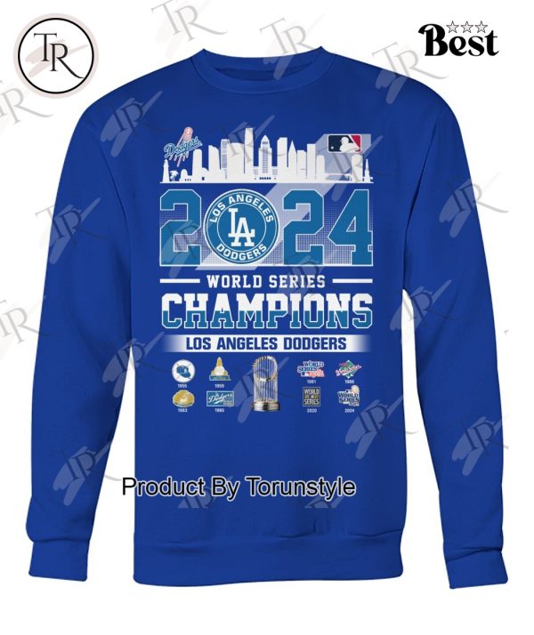 2024 World Series Champions MLB Los Angeles Dodgers T-Shirt