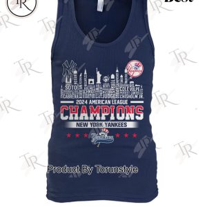 New York Yankees 2024 American League Champions T-Shirt