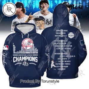 ALCS 2024 Champions New York Yankees Hoodie – Blue