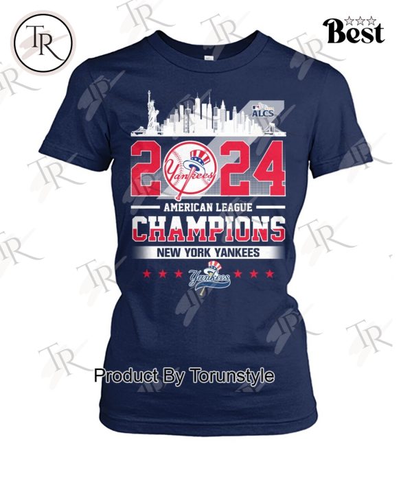 2024 American League Champions New York Yankees T-Shirt