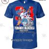 In Memory Of Fernando Valenzuela 1960-2024 Forever In Our Hearts Thank You For The Memories T-Shirt