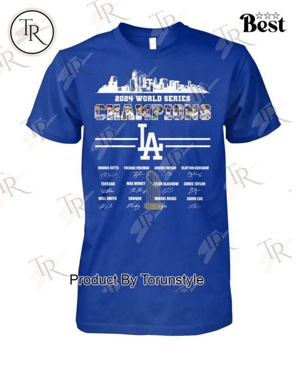 Los Angeles Dodgers 2024 World Series Champions T-Shirt