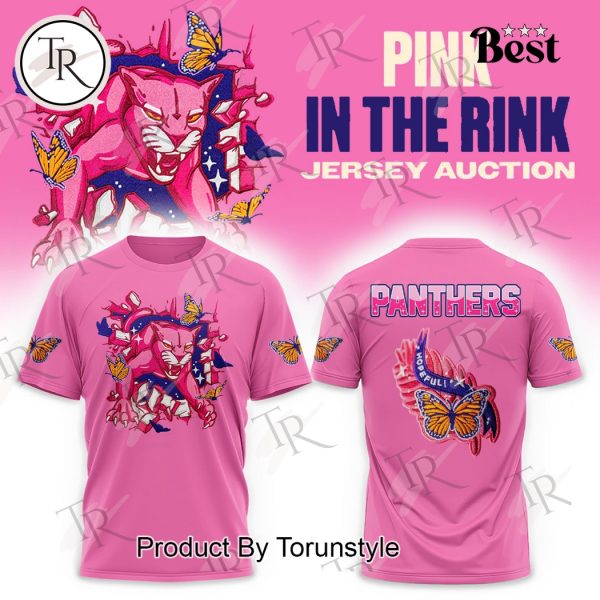 Florida Panthers Pink In The Rink Hopeful! Hoodie – Pink