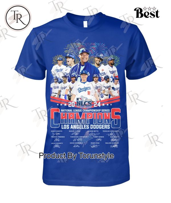 Los Angeles Dodgers 2024 National League Championship Series Champions T-Shirt