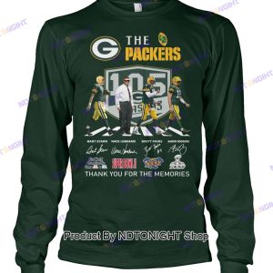 Green Bay Packers 105th Anniversary Thank You For The Memories Unisex T-Shirt