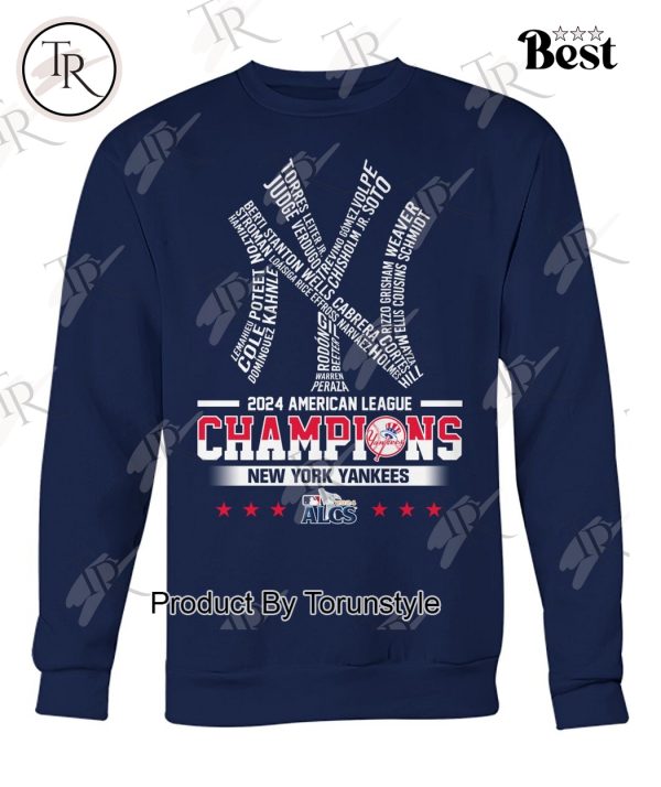 2024 ALCS Champions New York Yankees T-Shirt